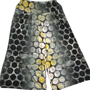 ALEMBIKA Discontinued Hive Print Wide Leg Pants Size 2 US 8-10 MSRP $198 NWT